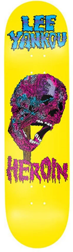 HEROIN 8.25" LEE YANKOW FACE MELTER DECK