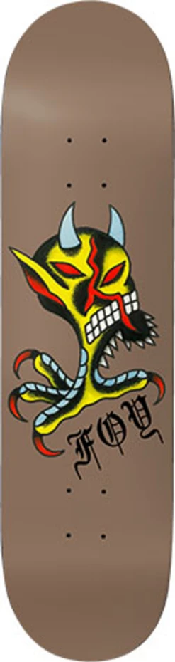 DEATHWISH 8.0" FOY SEVEN TRUMPETS DECK