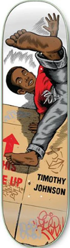 STRANGELOVE 8.75" TIMMY JOHNSON BREAKIN' DECK (HAND SCREENED)