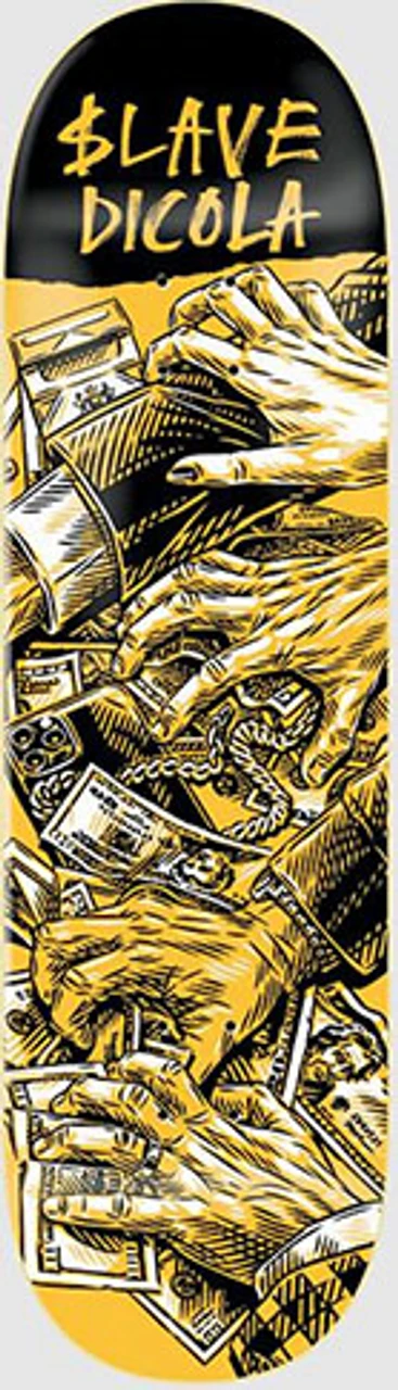 SLAVE 9.0" DICOLA HAND IN HAND DECK 3 SLAVE 9.0" DICOLA HAND IN HAND DECK