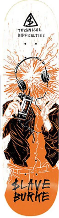 SLAVE 8.50" BURKE TECHNICAL DIFFICULTIES DECK