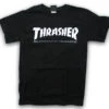 THRASHER SKATEMAG BLACK T-SHIRT -SkatePro World 11202 59423.1407994355