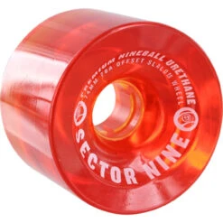 SECTOR 9 NINEBALL RED 74MM 78A (Set Of 4)