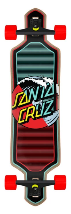 Santa Cruz Wave Dot Splice 9.0in X 36in Cruzer Drop Thru