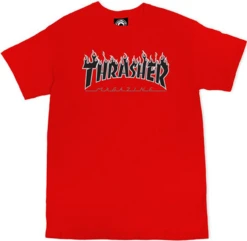 THRASHER FLAME RED