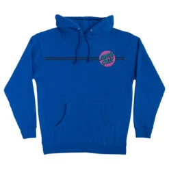 Santa Cruz Other Dot P/O Hooded Heavyweight Sweatshirt Royal