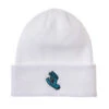 Santa Cruz Screaming Hand Beanie Long Shoreman Hat White -SkatePro World 64784 92861.1670475103