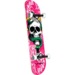 POWELL SKULL & SNAKE PINK COMPLETE 7.75 X 31.08