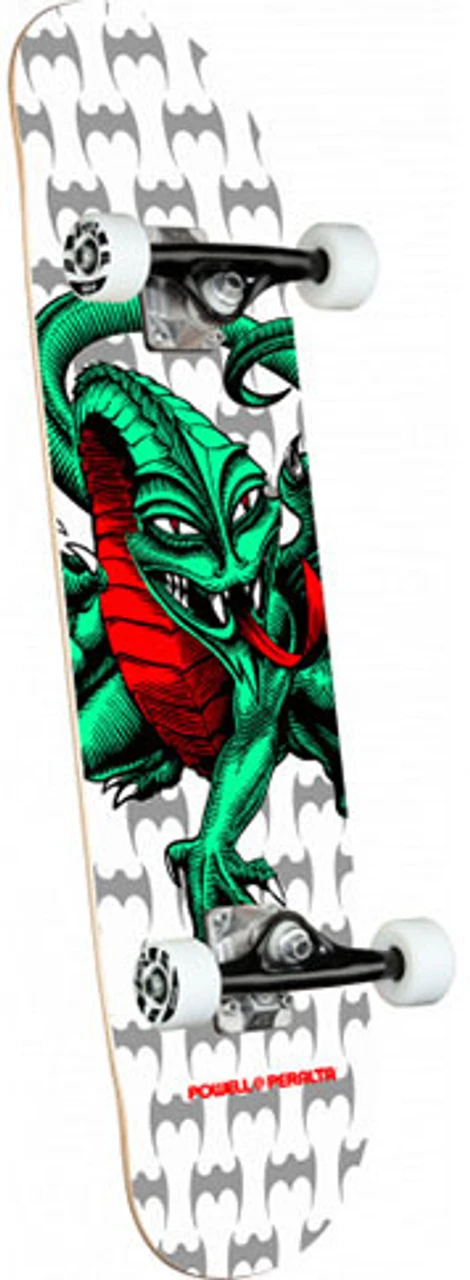 POWELL CAB DRAGON WHITE COMPLETE 7.50 X 28.65
