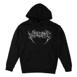 Welcome Chrome Fang Hoodie Black