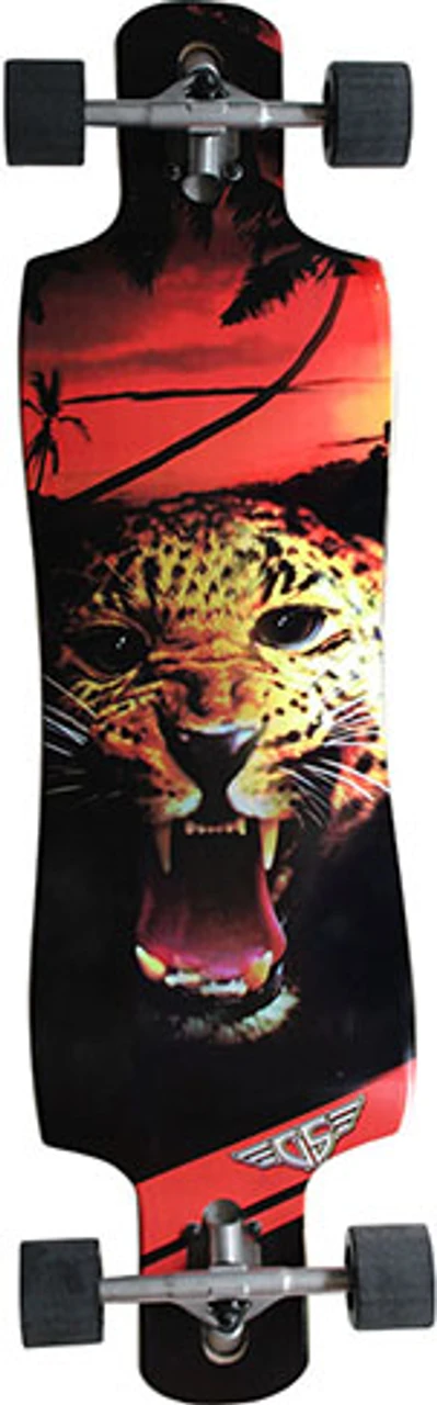 GRAVITY LEOPARD DOUBLE DROP COMPLETE 10.00 X 38.00