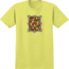 KROOKED FLOWER FRAME CORNSILK T-SHIRT