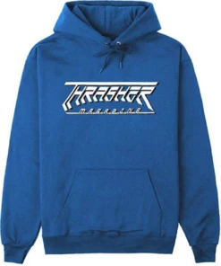 THRASHER FUTURE LOGO ROYAL BLUE HD/SWT