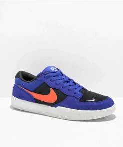Nike SB Force 58 (Concord/Orange) Size 9