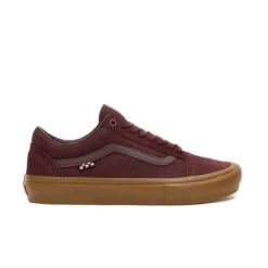 Vans Old Skool Skate (Dark Red/Gum)
