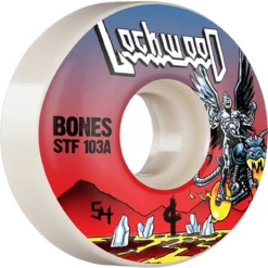 BONES STF LOCKWOOD METAL V3 54MM 103A (Set Of 4)
