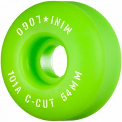 MINI LOGO 54MM CUT GREEN 101A (Set Of 4)