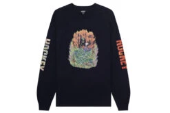 HOCKEY ARIA L/S TEE - BLACK SIZE XXL