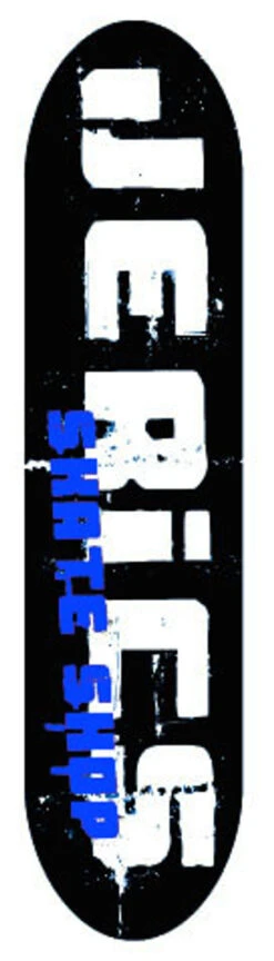 Jeric's The Hardway Deck (Black) 8.50"