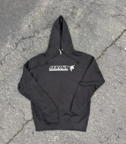 Jeric's O.G. Logo Hooded Sweatshirt (Black)