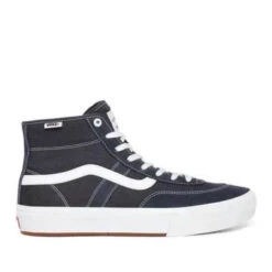 Vans Crockett High (Black/White) Size 8
