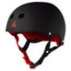 TRIPLE 8 HELMET BRAINSAVER BLACK RUBBER (Large) -SkatePro World triple 8 helmet brainsaver black rubber 3 08429.1517952200