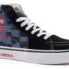 Vans X Krooked Skate Sk8-Hi By Natas -SkatePro World vans skate sk8 hi shoes krooked by natas for ray blue 1 14052.1646714368