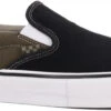 Vans Slip-ons Skate (Black/Olive) -SkatePro World vans the skate slip on shoes black olive 04819.1684177715