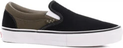 Vans Slip-ons Skate (Black/Olive)